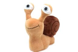 Peluche escargot de Bourgogne