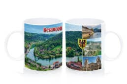 Tasse Franc-Comtoise souvenir Besançon