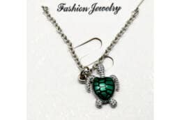 Bijou pendentif tortue