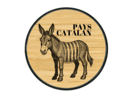 Chargeur à induction souvenir Pays Catalan avec âne catalan