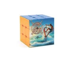 Magic Cube souvenir Landes avec surfeur et vagues