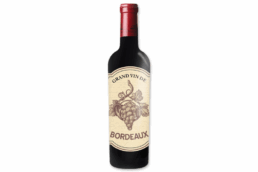 Magnet bouteille souvenir Bordeaux Gironde en forme de bouteille de vin