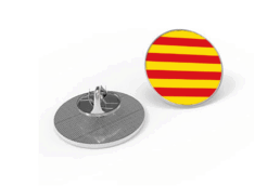 Pin's métal souvenir Catalogne représentant la senyera