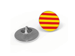 Pin's métal souvenir Catalogne représentant la senyera