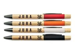 Stylo bambou souvenir Jura avec inscription Jura 39