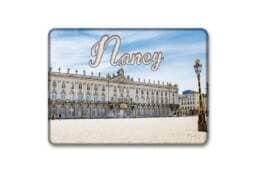 Magnet rectangle souvenir Nancy représentant la place Stanislas