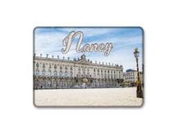 Magnet rectangle souvenir Nancy représentant la place Stanislas