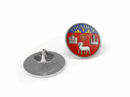 Pin's métal souvenir Toulouse avec les armoiries de la ville
