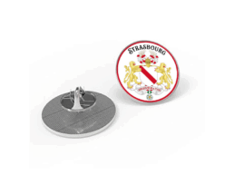 Pin's souvenir Strasbourg représentant le blason historique de la ville